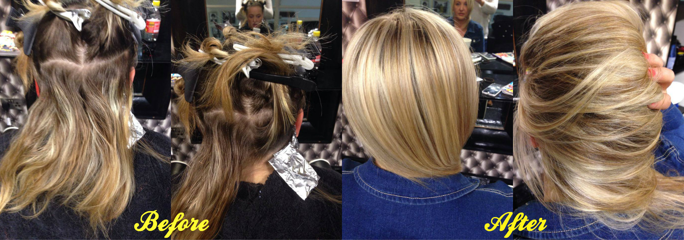 Before And After The Hair Hostess